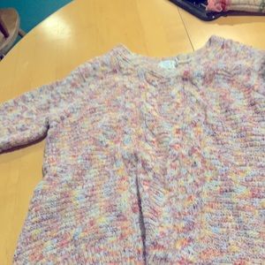 Rainbow Knit Sweater